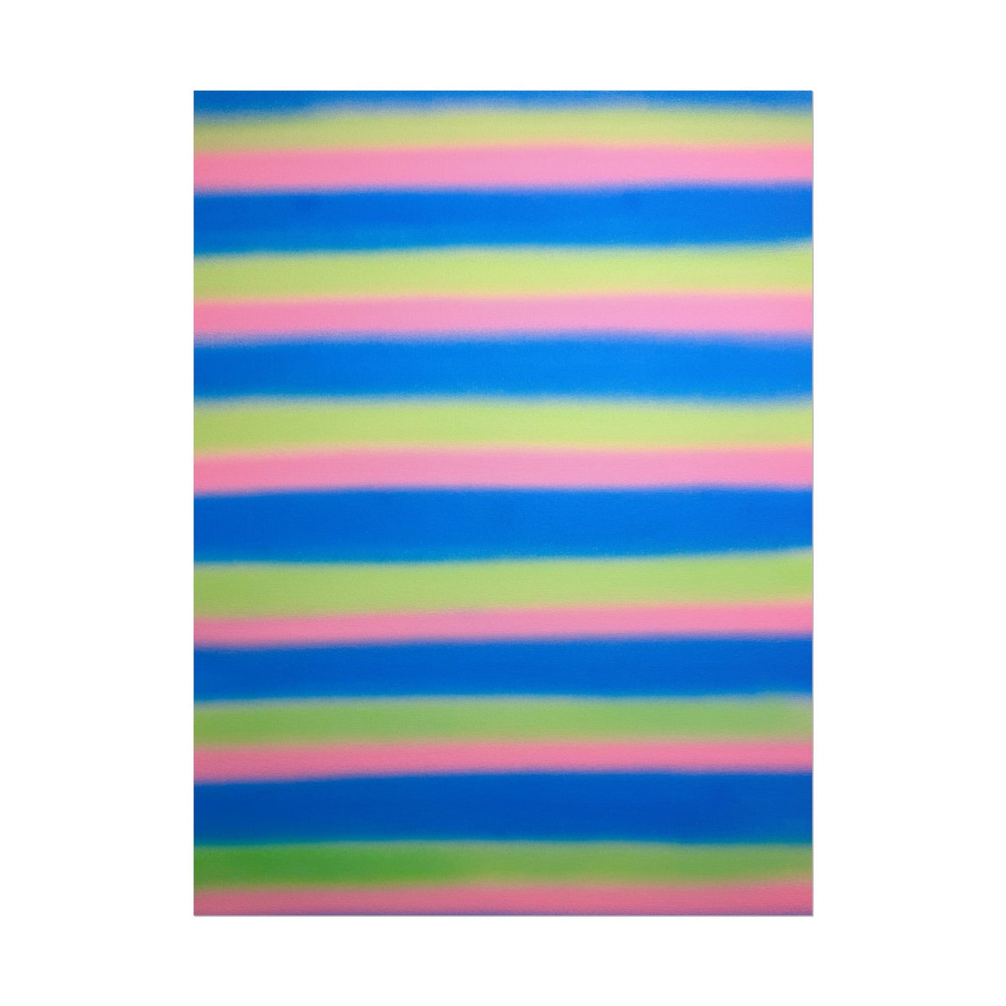 "sherbet stripes" airbrush rolled print