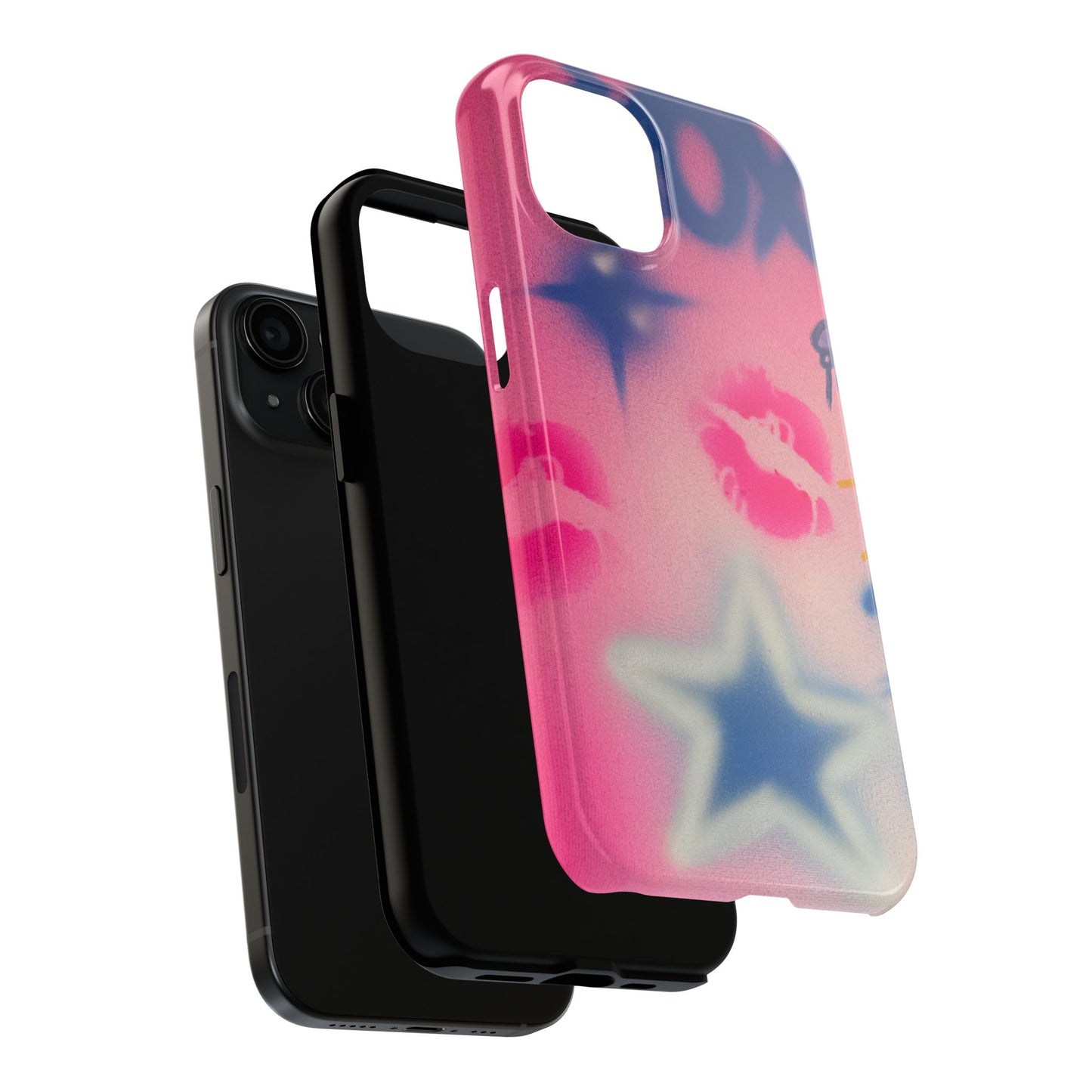 "star symbol" airbrush iPhone case