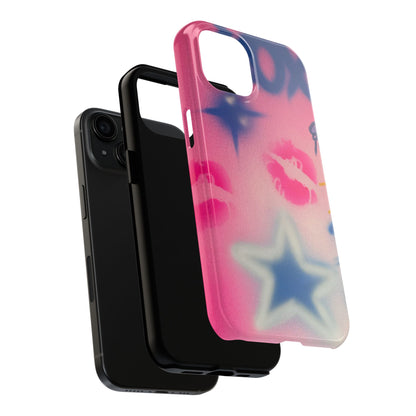 "star symbol" airbrush iPhone case