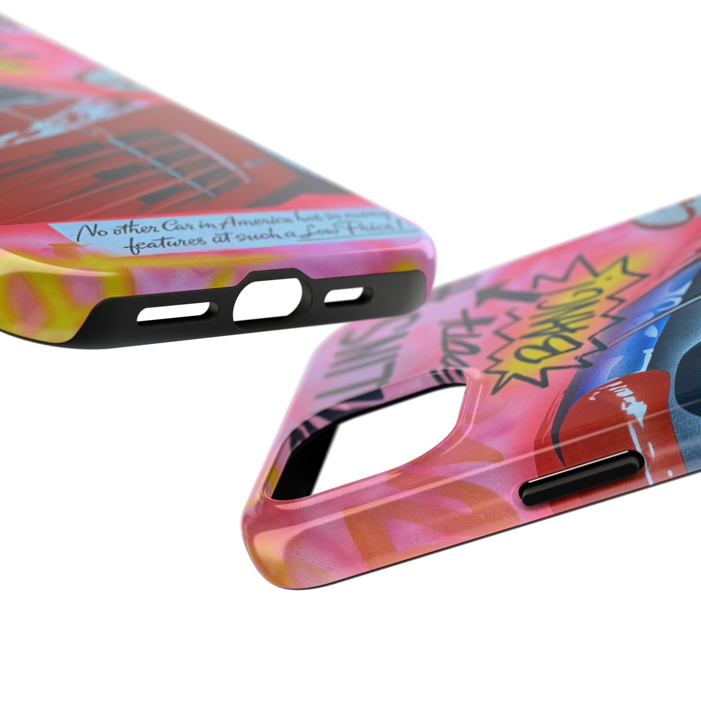"miami momentos" airbrush iPhone case