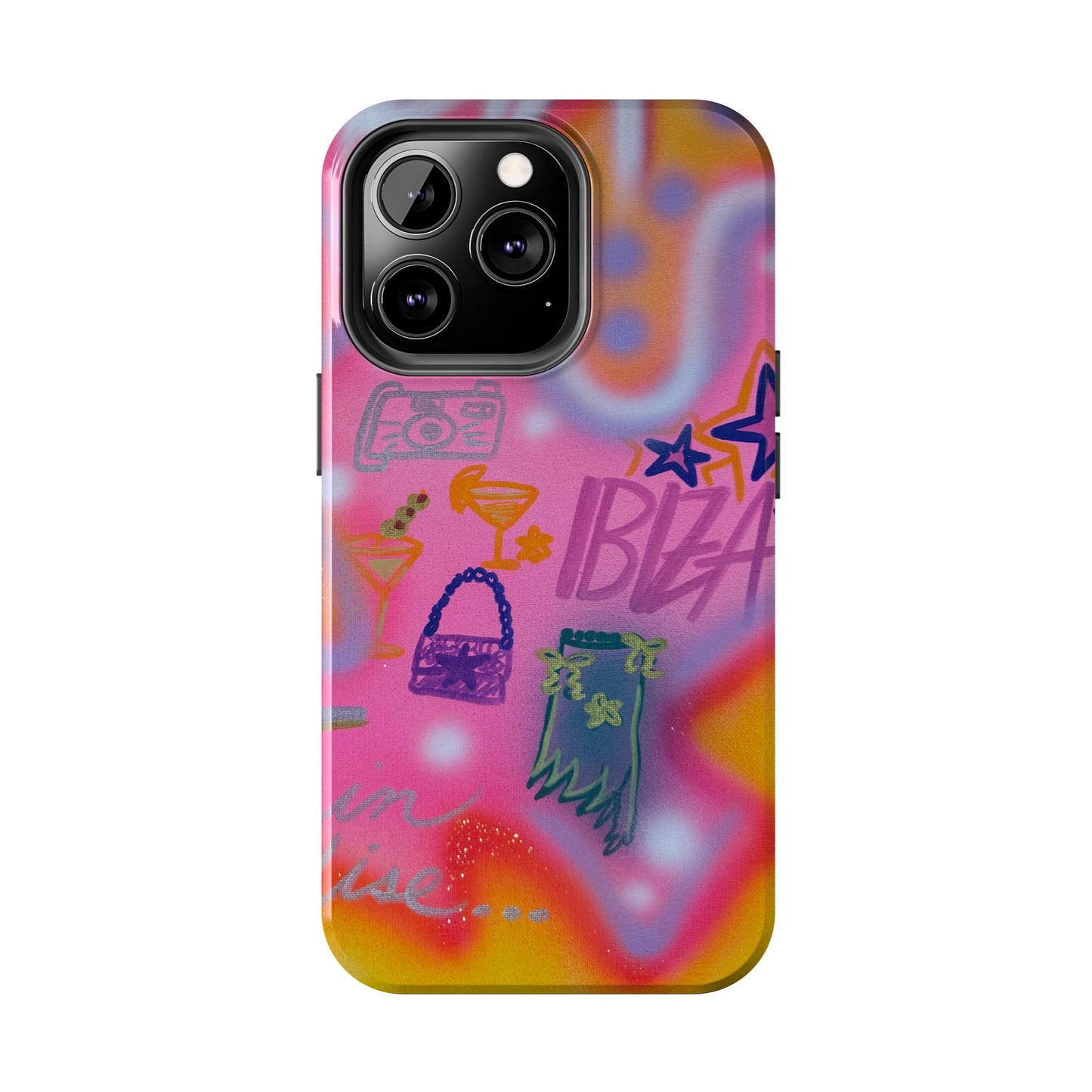 "ibiza" airbrush iPhone case