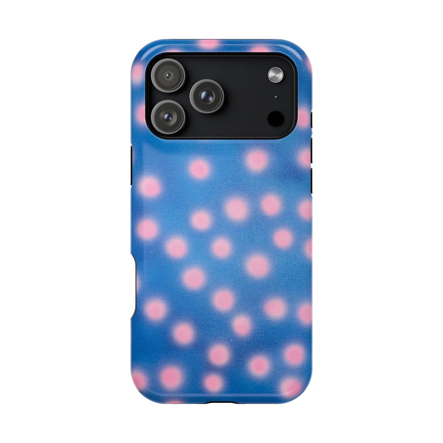 MagSafe „Zuckerwatte-Sorbet-Tupfen“ Airbrush iPhone-Hülle