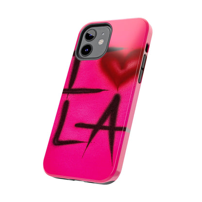 "I <3 LA" airbrush iPhone case