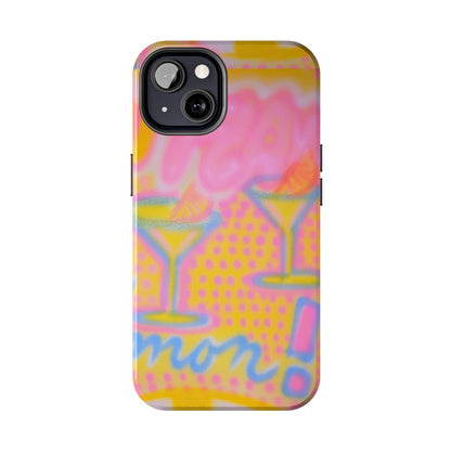 "Lemontini" Airbrush iPhone-Hülle