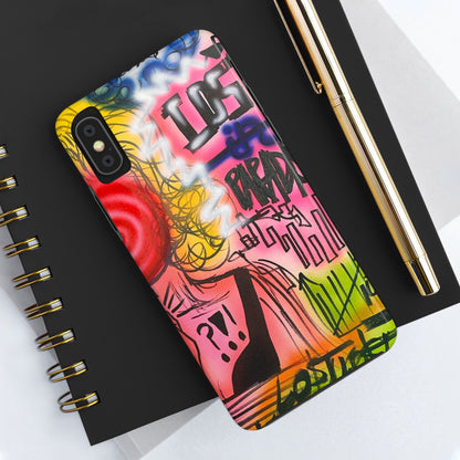 "lost in paradise" airbrush iPhone case