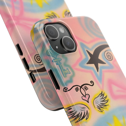 "star energy" airbrush iPhone case