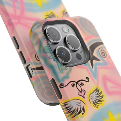 MagSafe "star energy" airbrush iPhone case