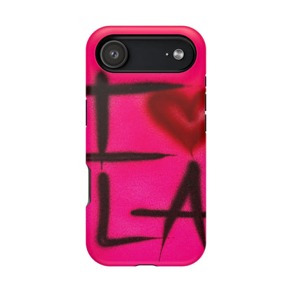 MagSafe „I ❤️ LA“ Airbrush iPhone-Hülle