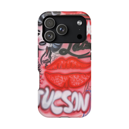 MagSafe "tucson, az" airbrush iPhone case