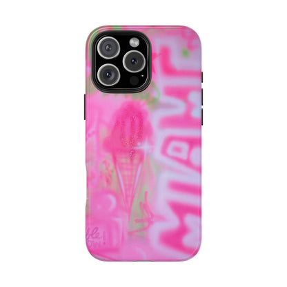 "sunset sorbet" airbrush iPhone case
