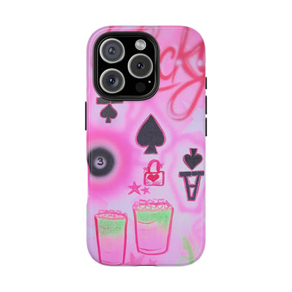 "lucky ace" airbrush iPhone case