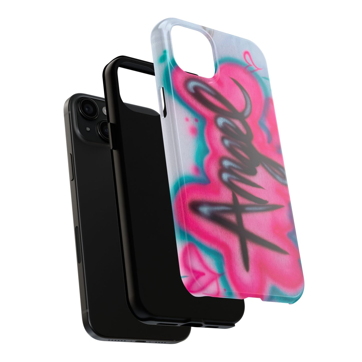 "angel" airbrush iPhone case