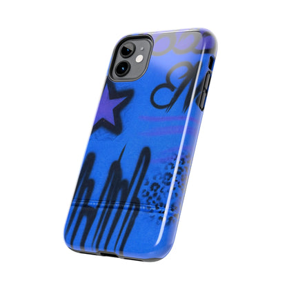 "infamous indigo" airbrush iPhone case