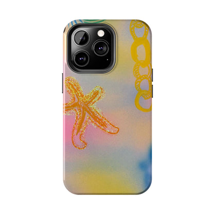 "sweet starfish" airbrush iPhone case