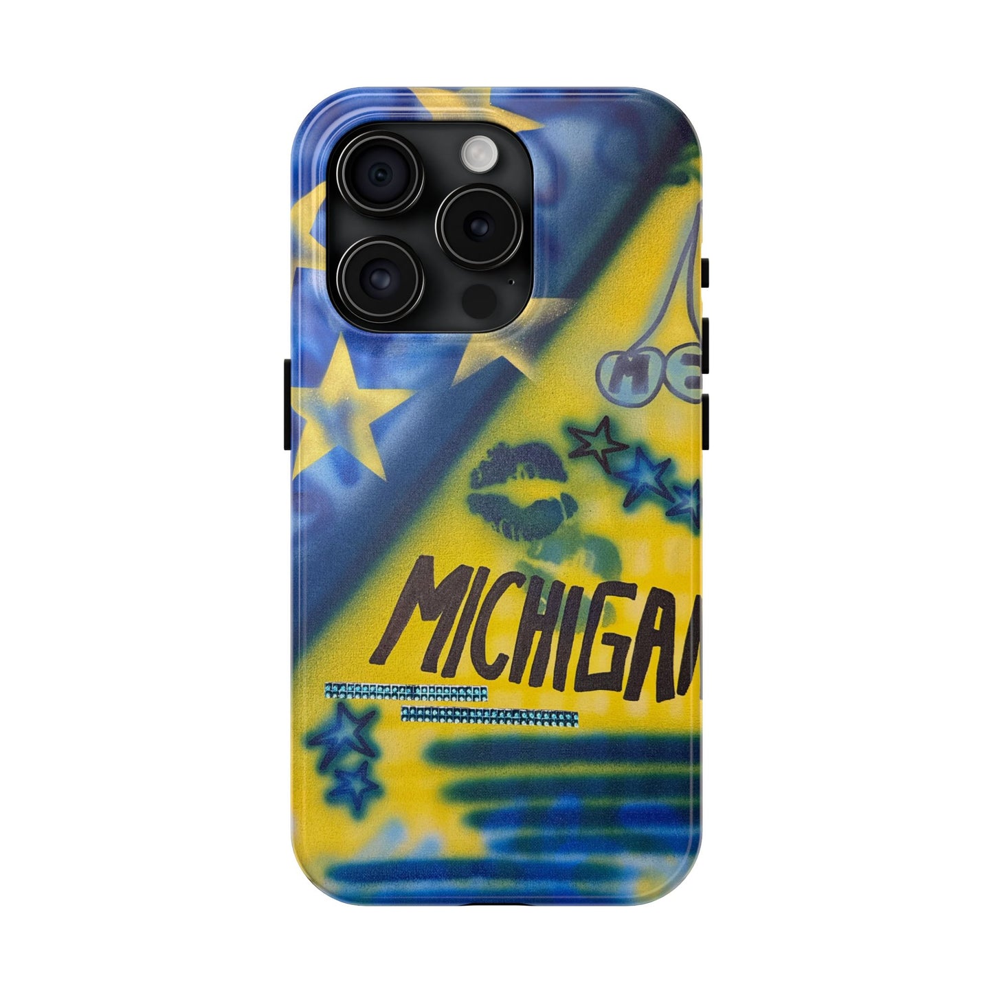 "ann arbor, michigan" airbrush iPhone case