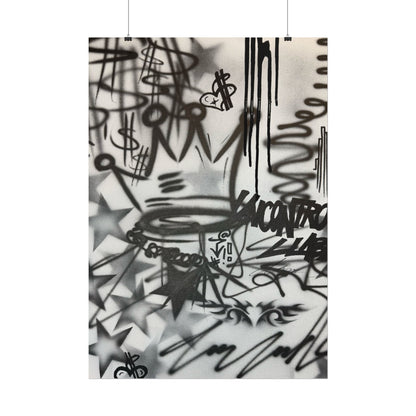 early access airbrush rolled print