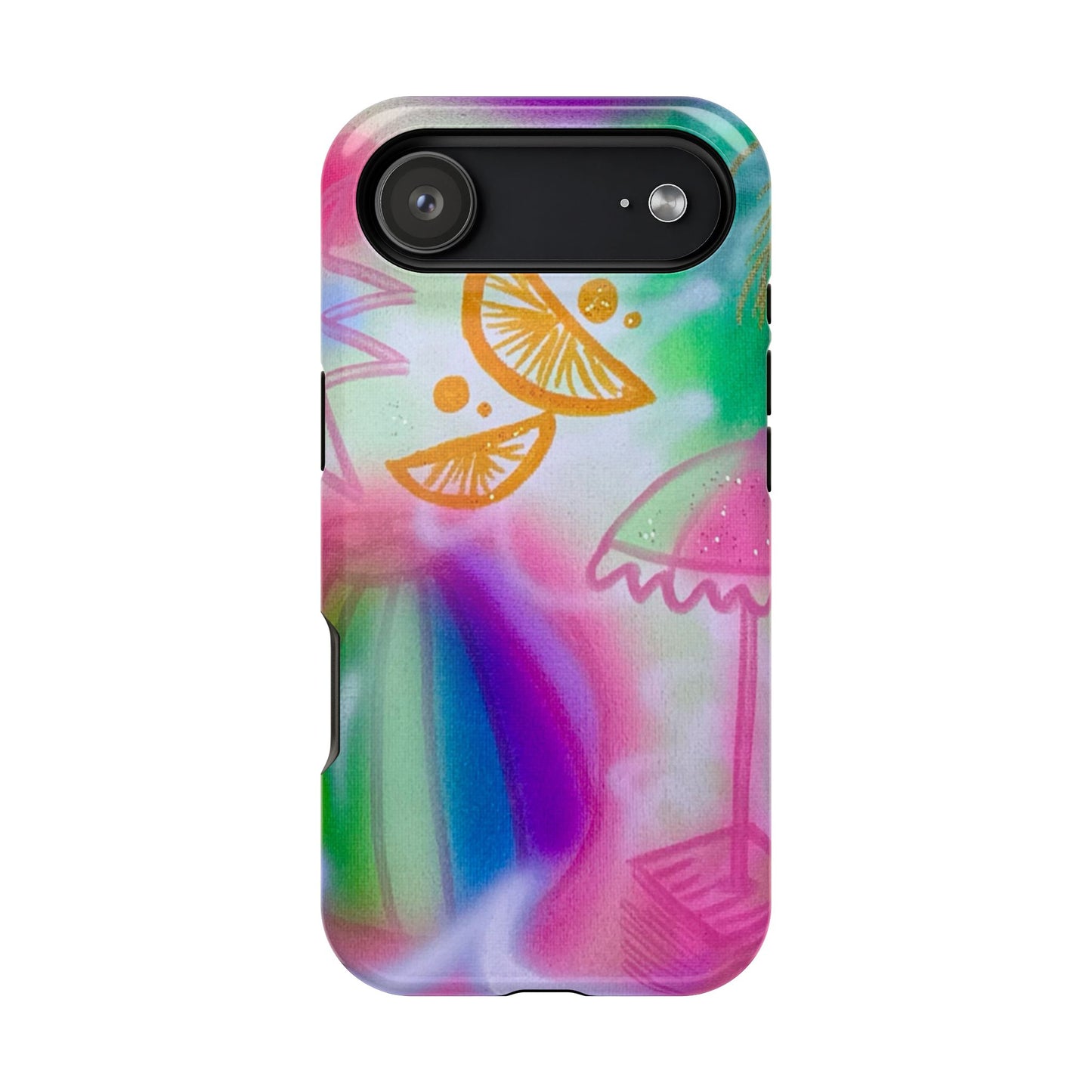 MagSafe "on the beach" airbrush iPhone case