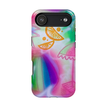 MagSafe "on the beach" airbrush iPhone case