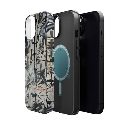 MagSafe "monochrome mood" airbrush iPhone case