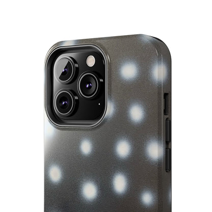 "coconut noir polka dot" airbrush iPhone case