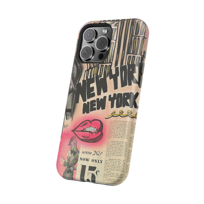 MagSafe „New York, New York“ Airbrush iPhone Hülle