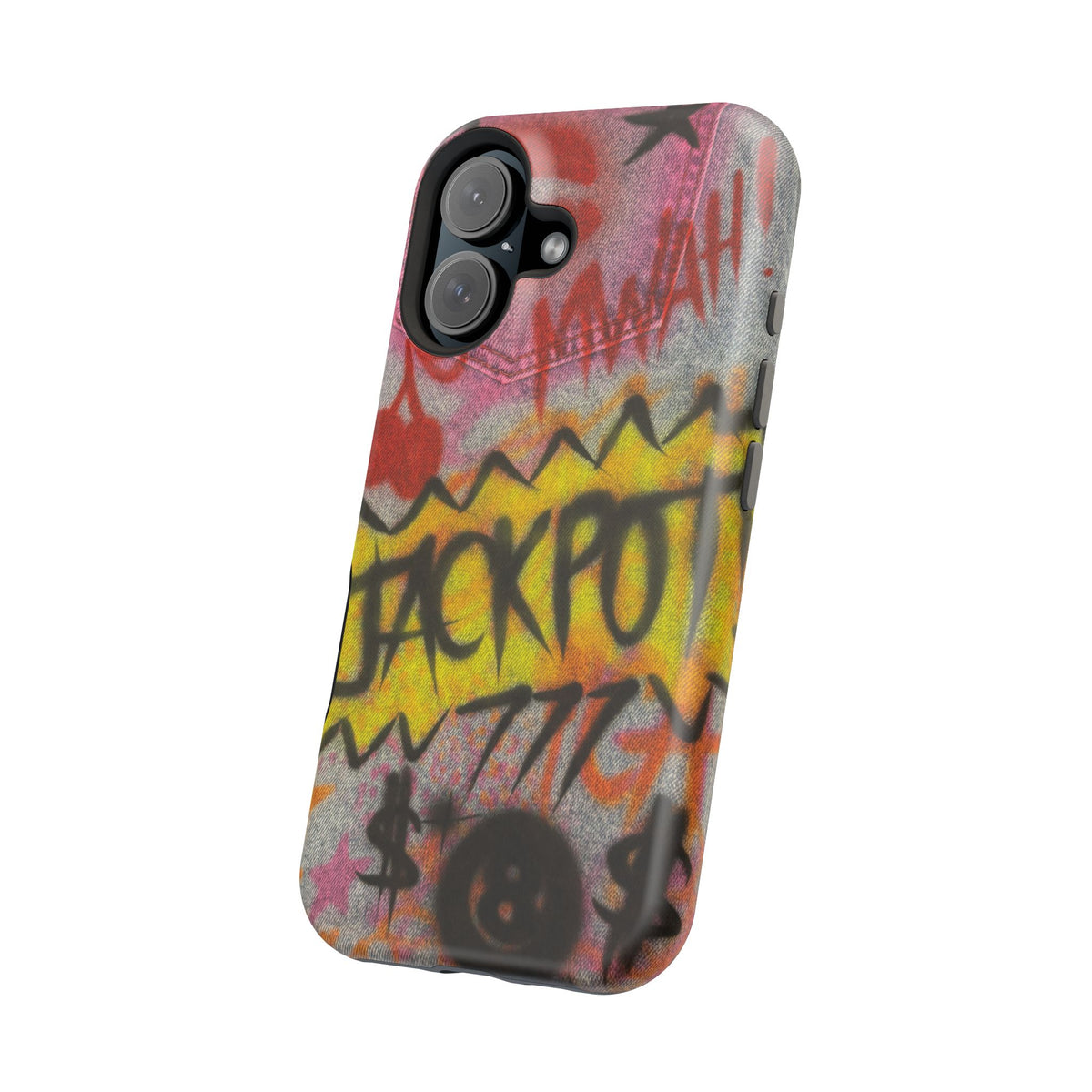 MagSafe "JACKPOT!" airbrush iPhone case