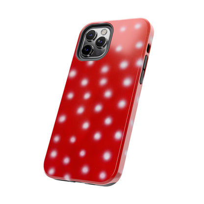 "cherry crush polka dot" airbrush iPhone case