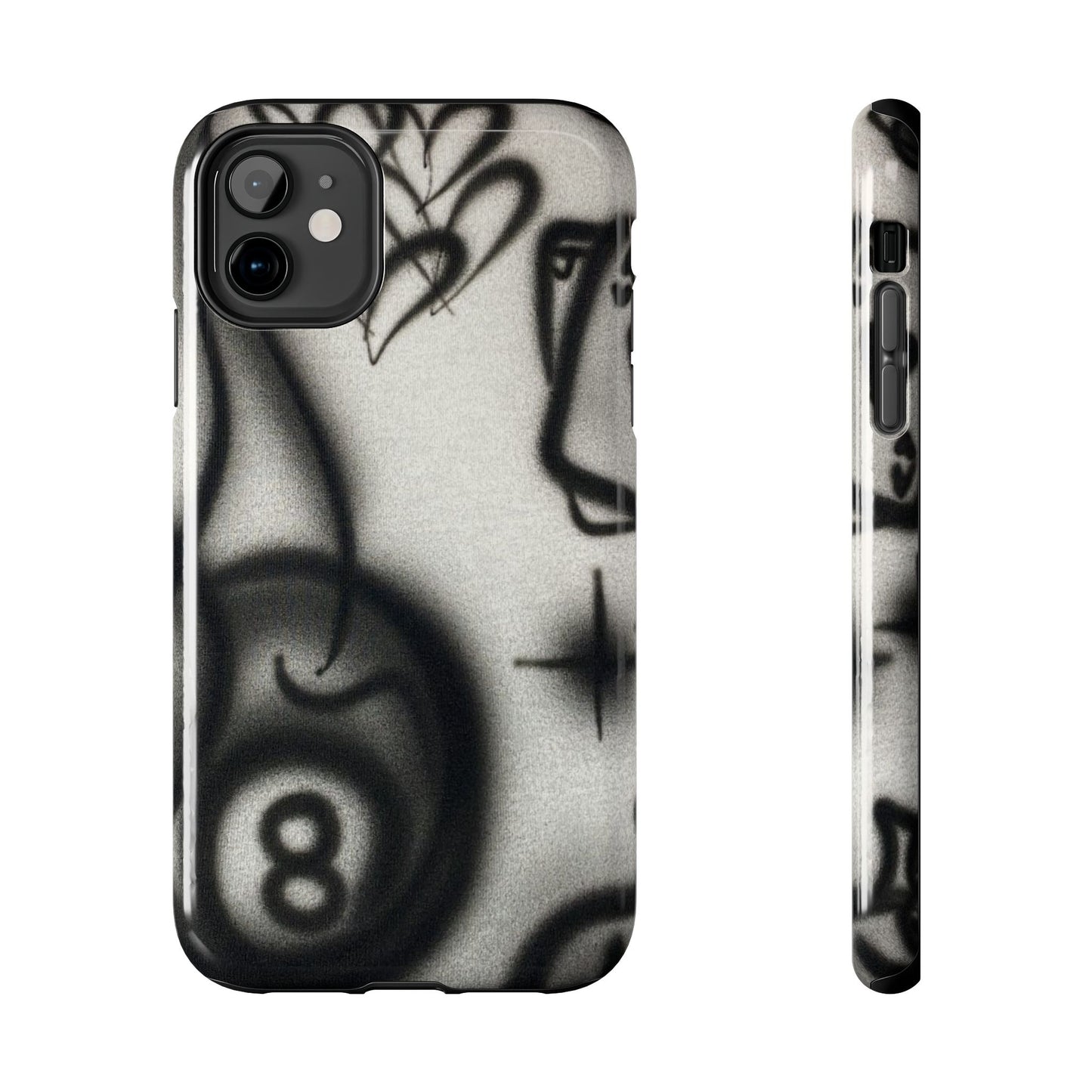 "hidden ace" airbrush iPhone case