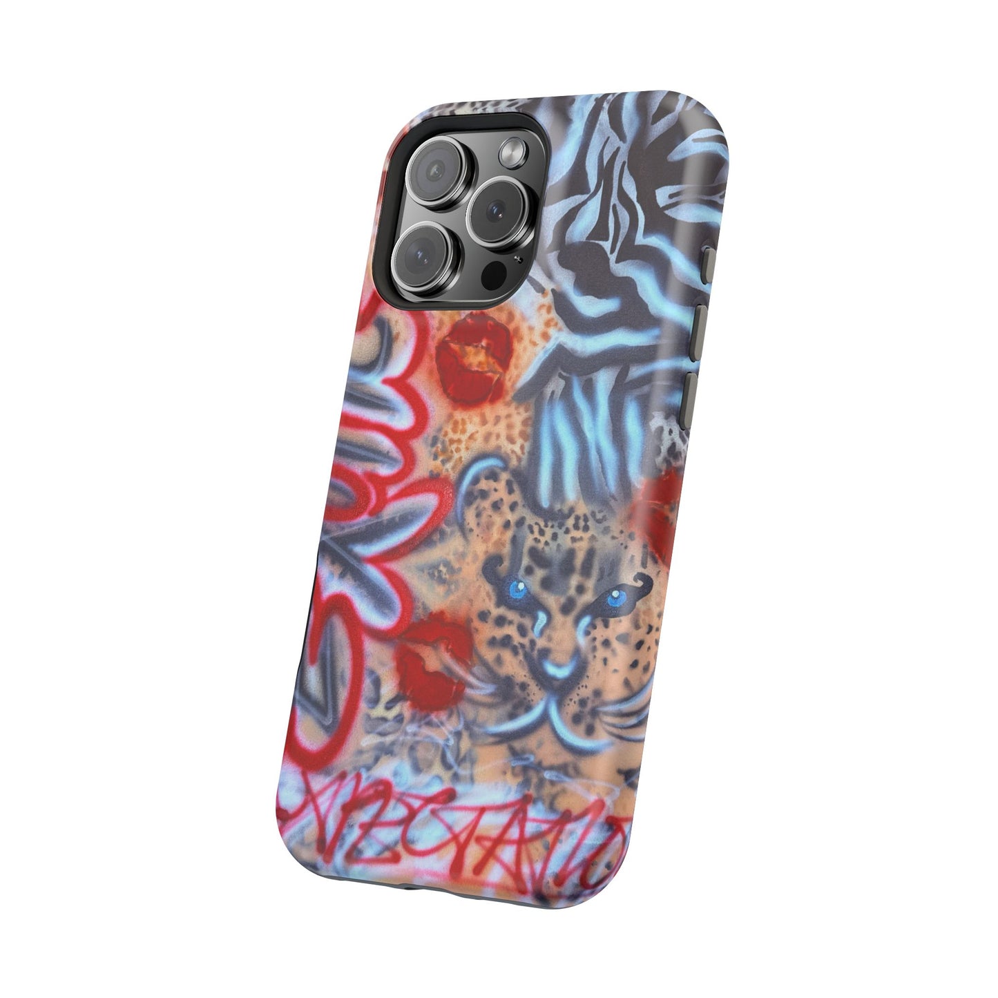 MagSafe "exotic expectations" airbrush iPhone case