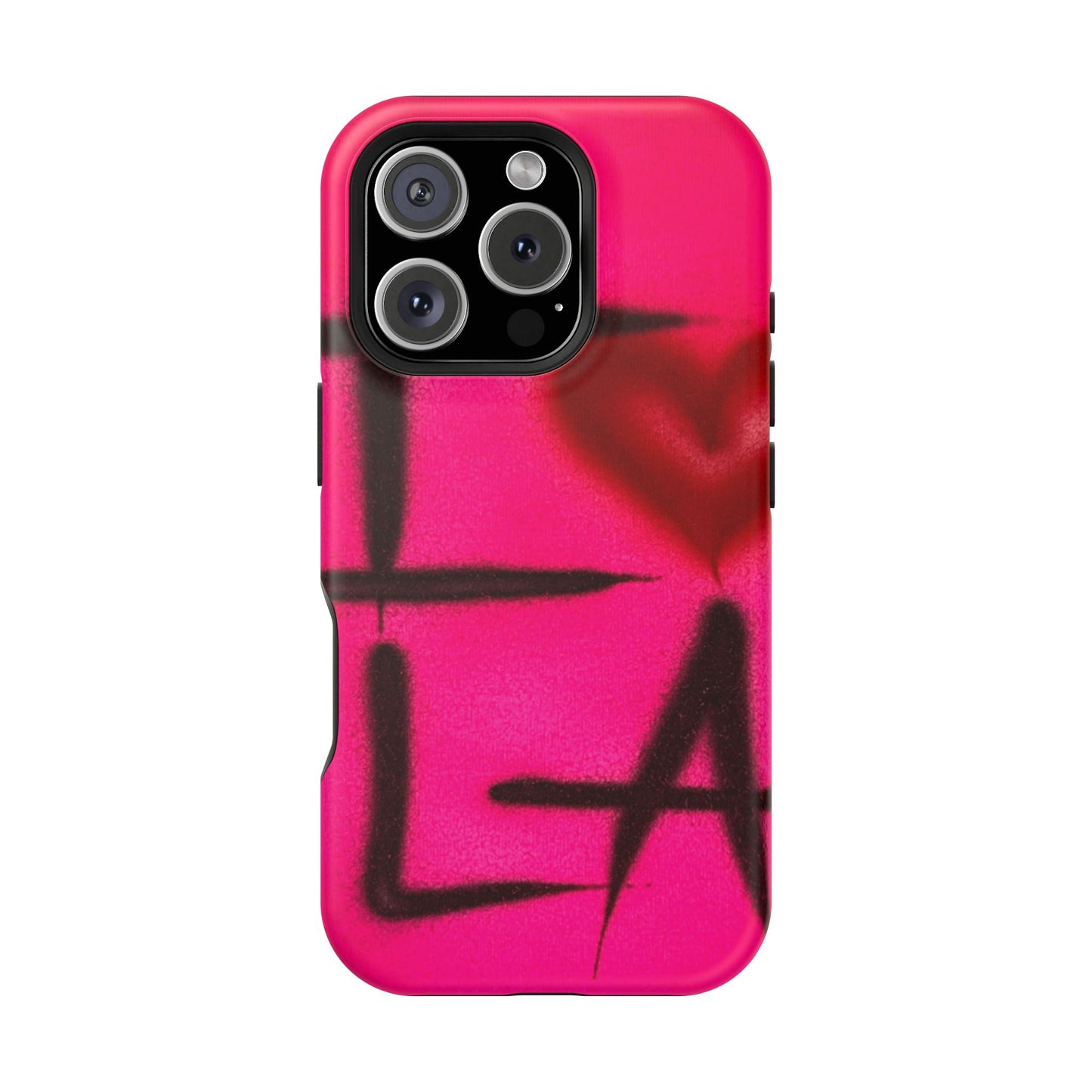 MagSafe „I ❤️ LA“ Airbrush iPhone-Hülle
