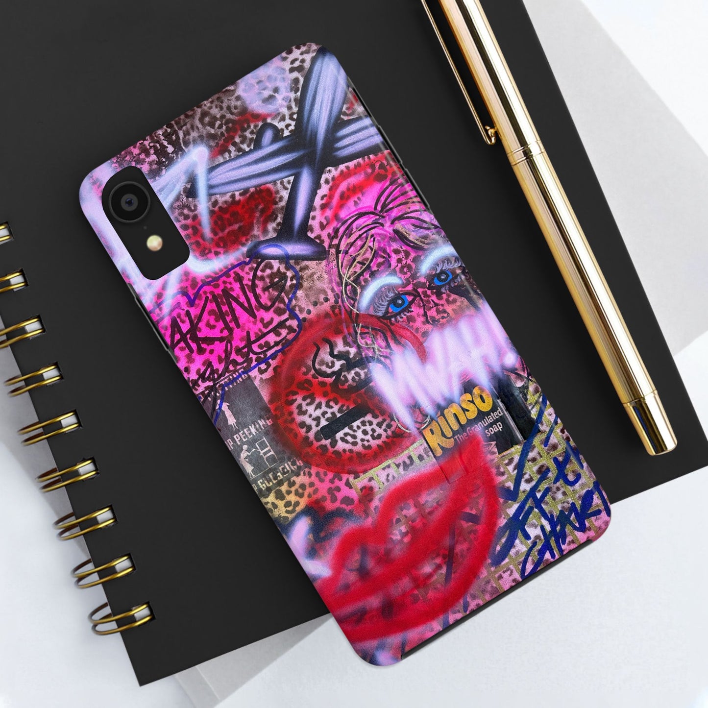 "taking flight" airbrush iPhone case