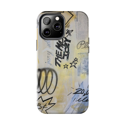 "golden glacier" airbrush iPhone case