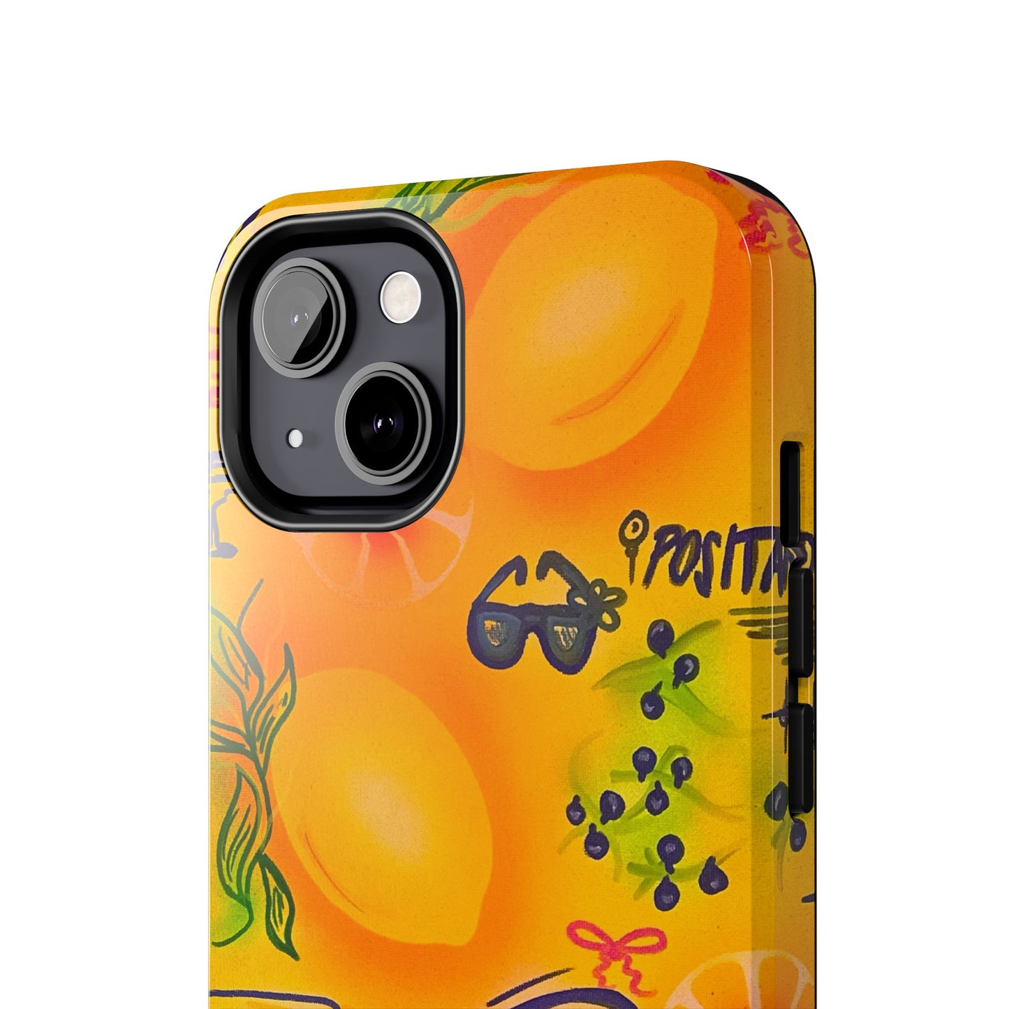 "citrus coastline" airbrush iPhone case