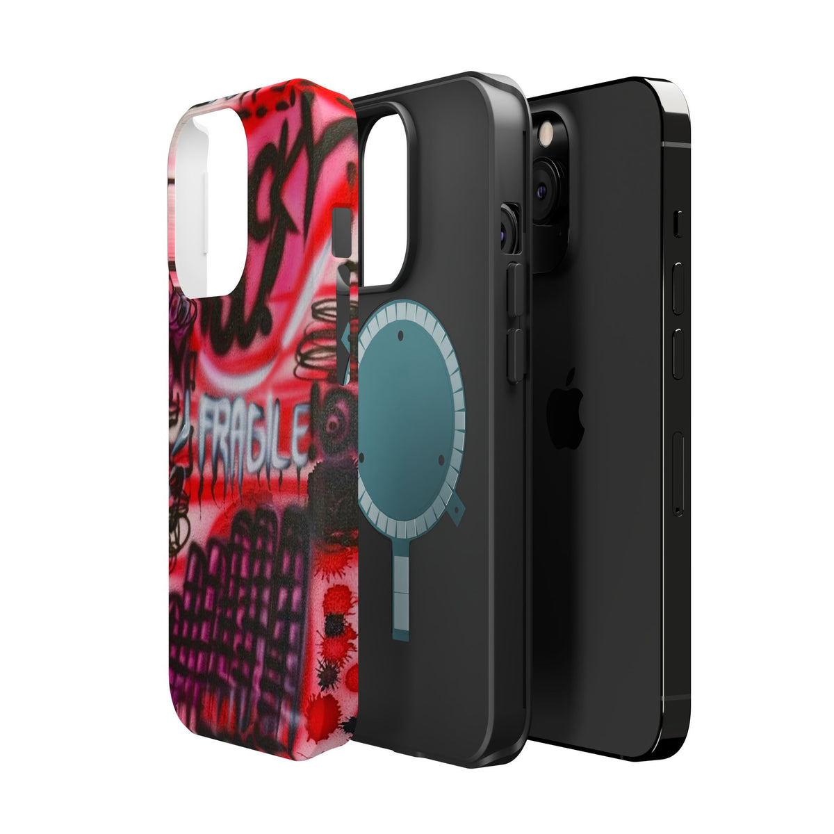 MagSafe "lucky you!" airbrush iPhone case