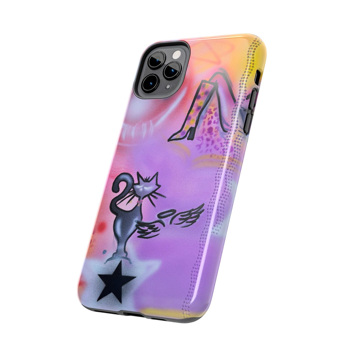 x maya cain airbrush iPhone case