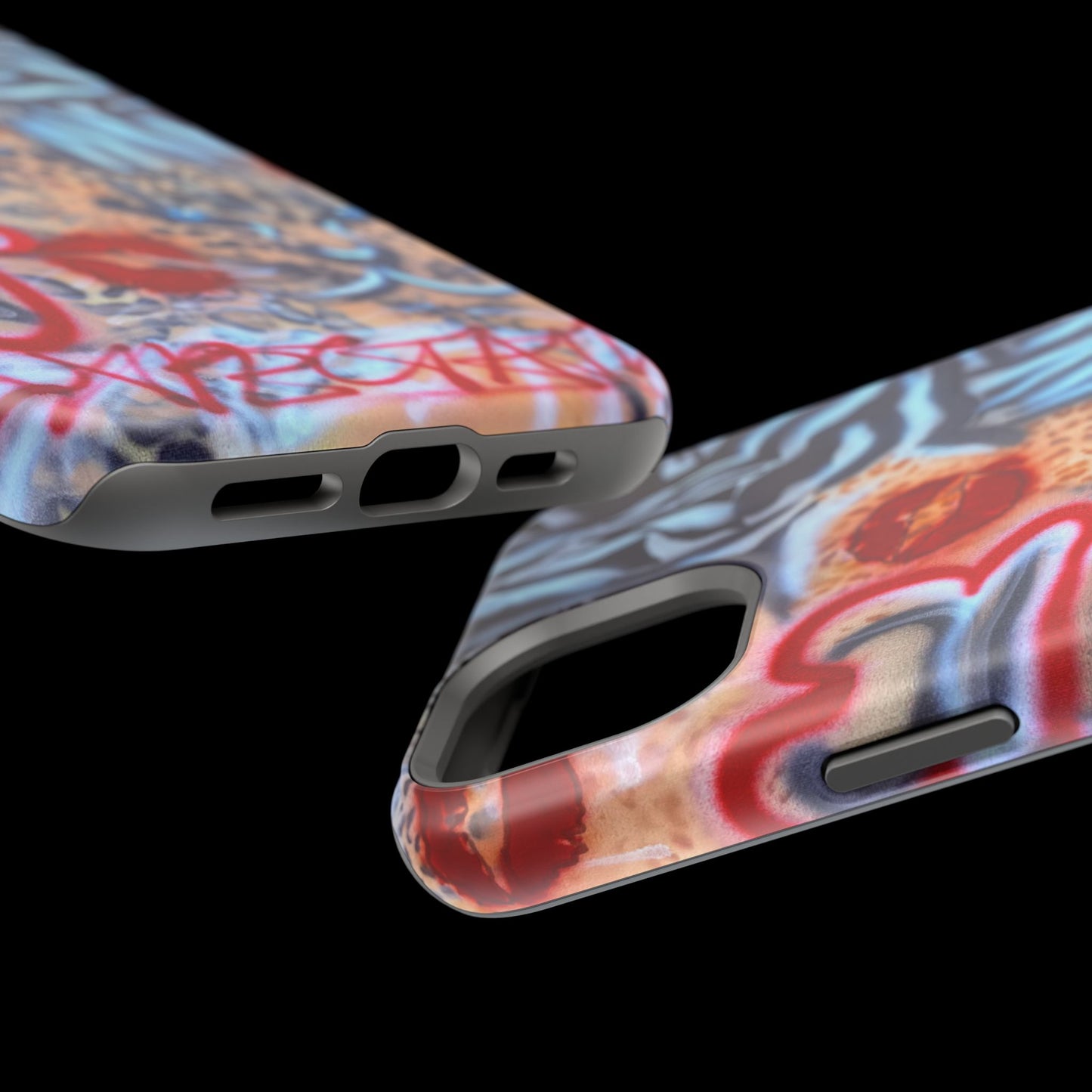 MagSafe "exotic expectations" airbrush iPhone case