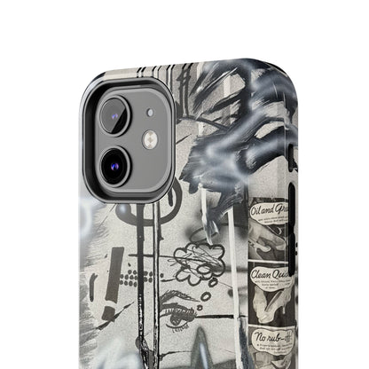"monochrome mood" airbrush iPhone case