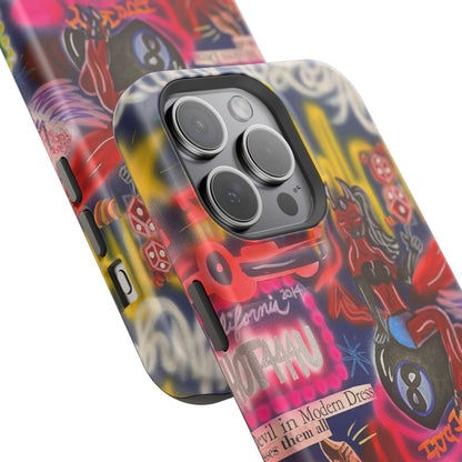 MagSafe "im an angel" airbrush iPhone case