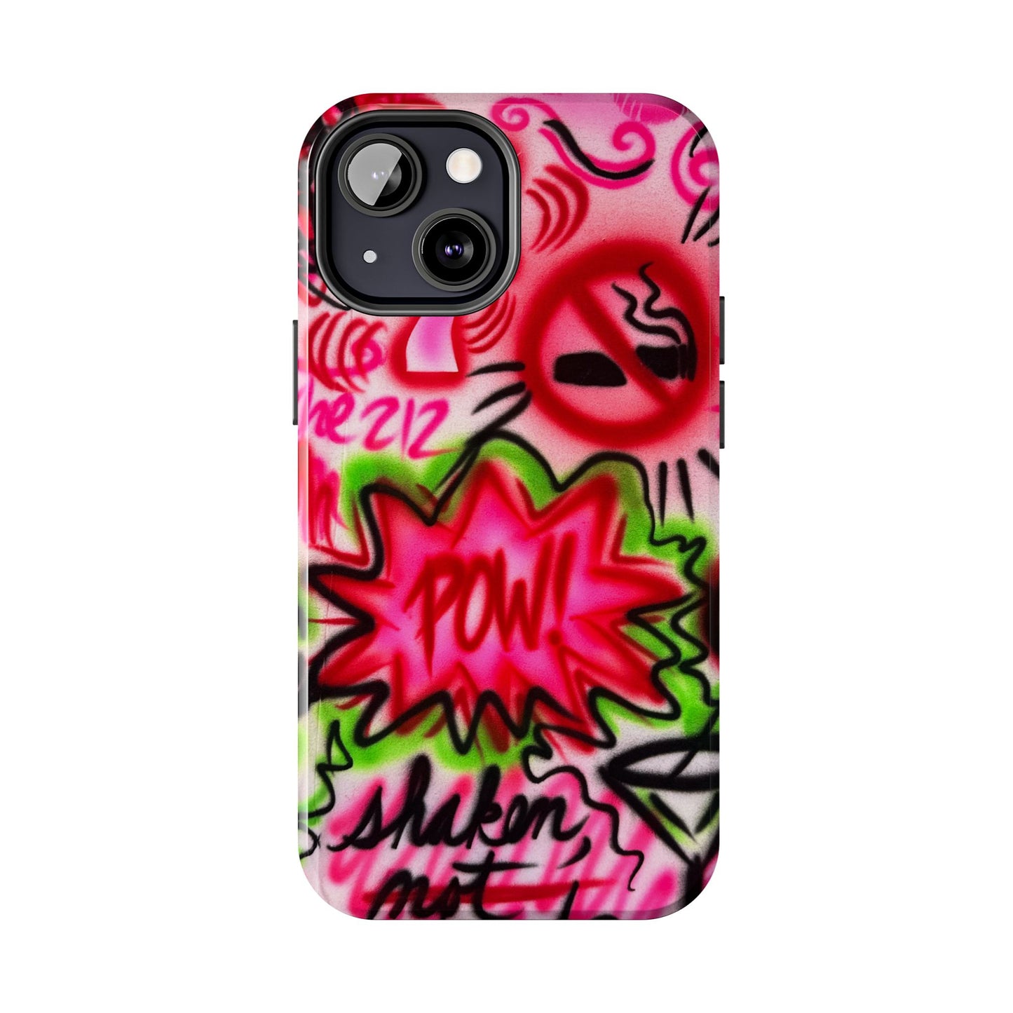 "in the 212" airbrush iPhone case