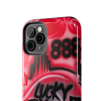 "LUCKY YOU! PT. 2" airbrush iPhone case
