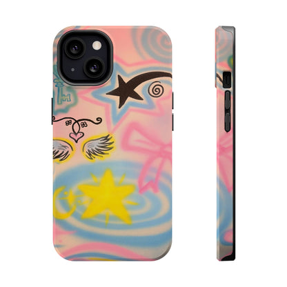 MagSafe "star energy" airbrush iPhone case