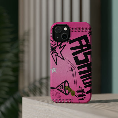 MagSafe "high fashion pt. 2" airbrush iPhone case