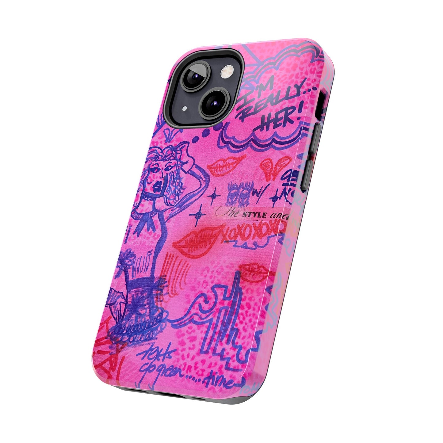 "really "HER!" airbrush iPhone case