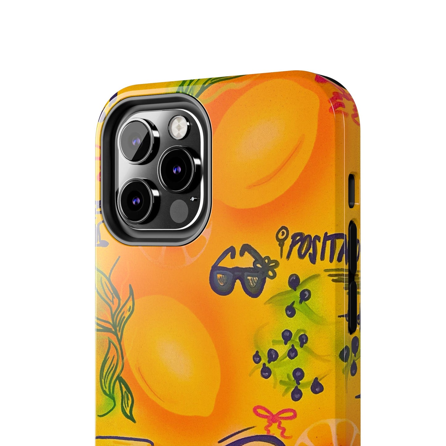 "citrus coastline" airbrush iPhone case