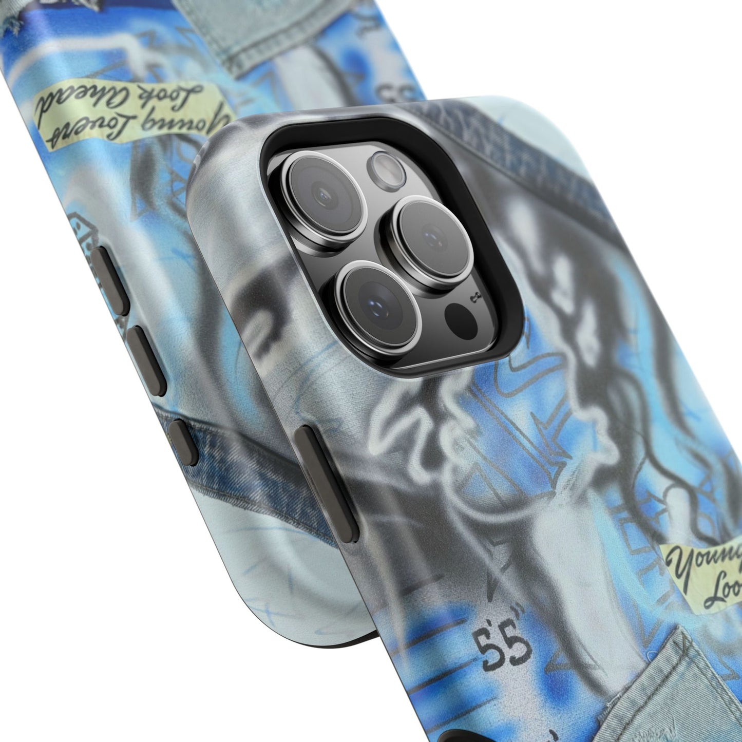 MagSafe "young lovers" airbrush iPhone case