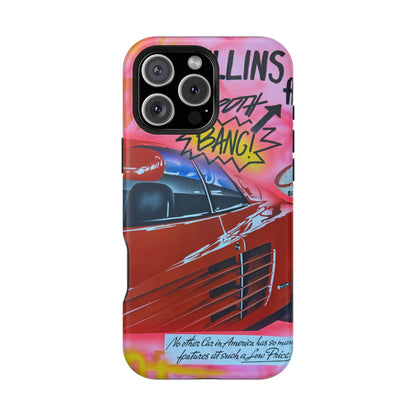 MagSafe "miami momentos" airbrush iPhone case