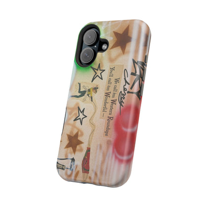 MagSafe "very cherry" airbrush iPhone case
