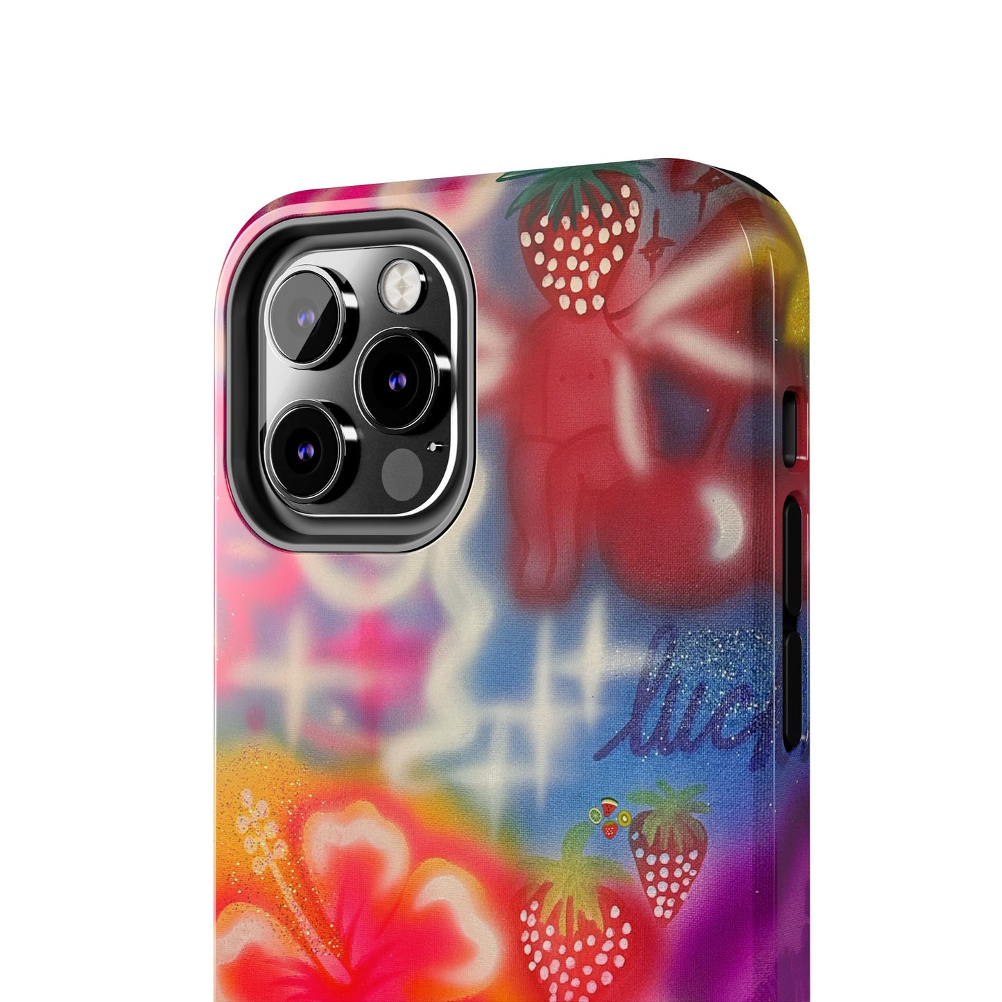 "luck and luv" airbrush iPhone case