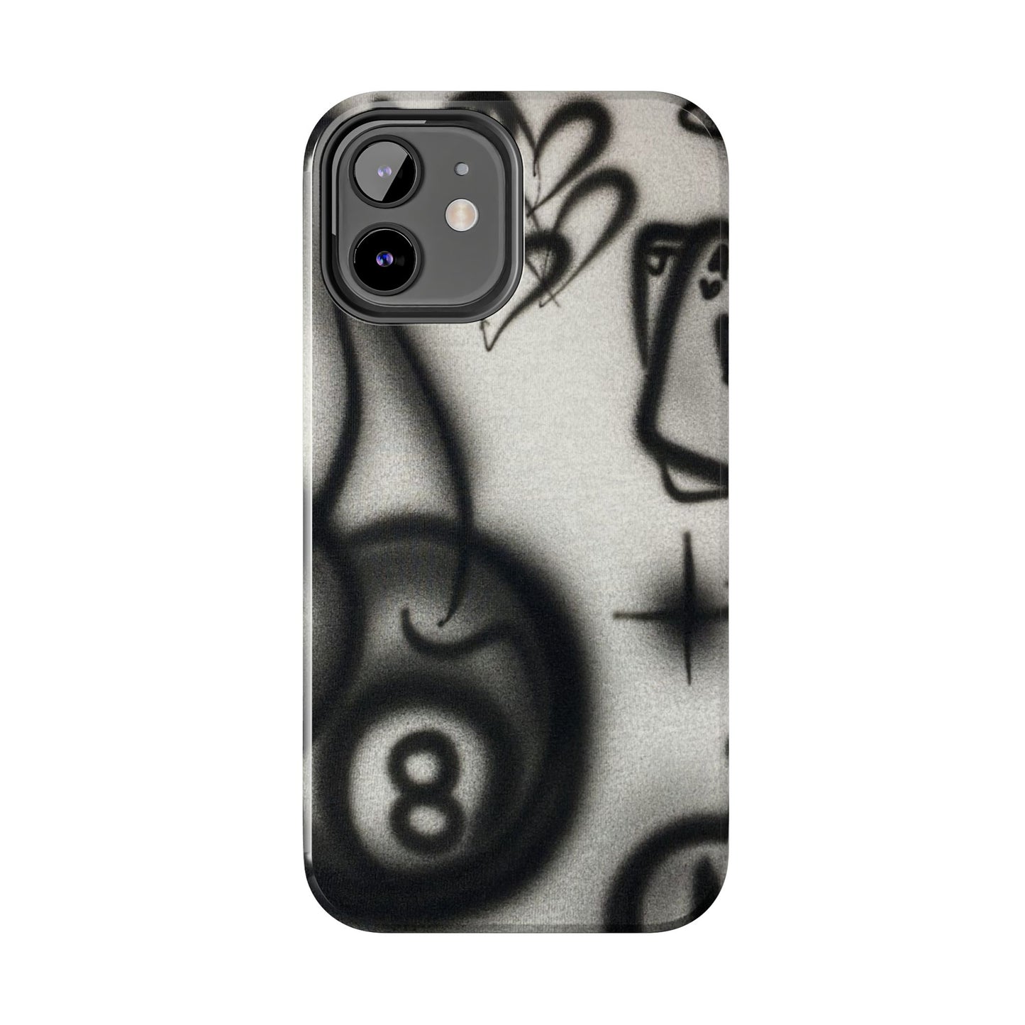 "hidden ace" airbrush iPhone case