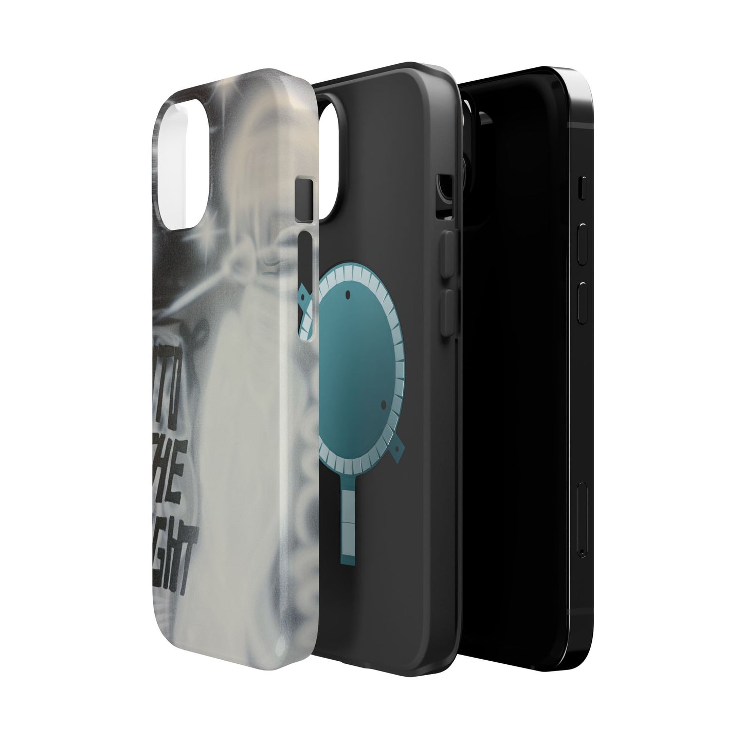 MagSafe "into the night" airbrush iPhone case